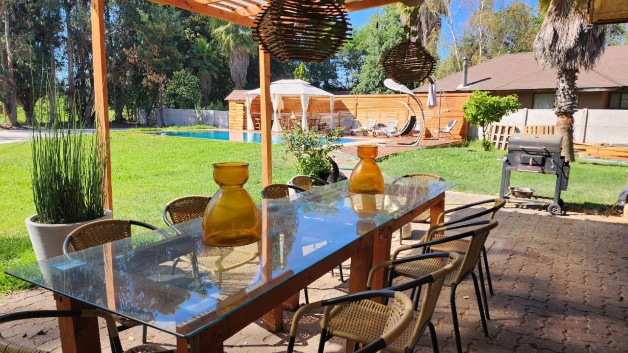 Habitaciones Con Piscina En Tinguiririca サンフェルナンド エクステリア 写真